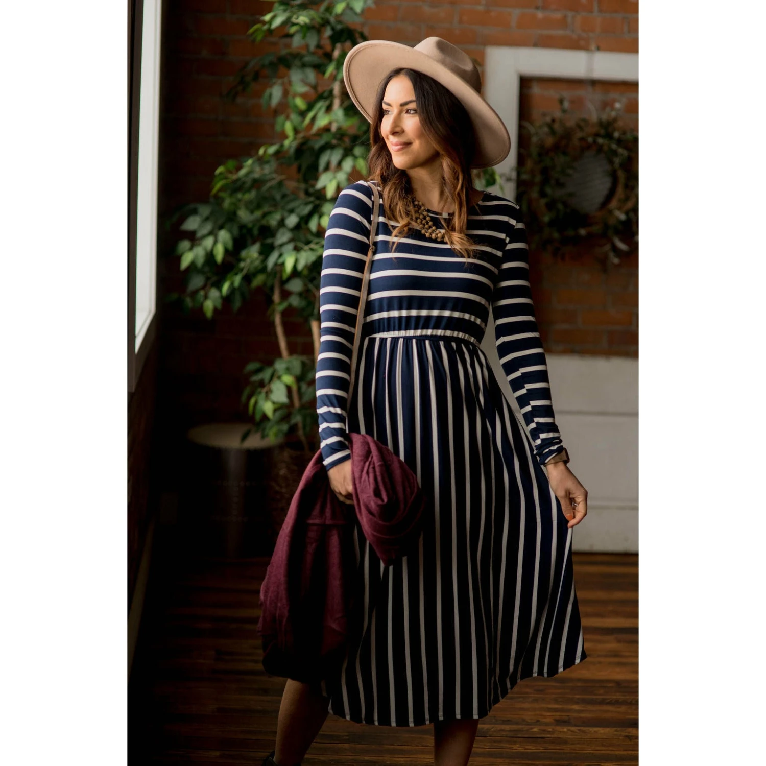 So Soft Midi Dress 2 So Soft Midi Dress - Image 2