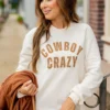 Cowboy Crazy Graphic Crewneck