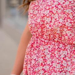 Sassy Floral Ruffle Accented Dress -Women's Clothing Store BB 8935 5c4127ab 3bcd 4557 85e2 efd32e55b8a8 937162