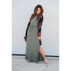 Striped Tie Maxi -Women's Clothing Store BB 8962 6f053fee 7a82 46b4 93e3 b871fce66ed0