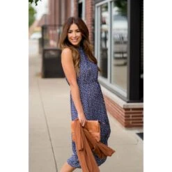 Speckled Haltered Tiered Midi -Women's Clothing Store BB 8975 dc9633ed a326 4819 b4bf 96c54a089dcd