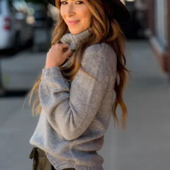 Side Slit Knit Cowl Neck Sweater -Women's Clothing Store BB 8979 18030048 1a42 4701 9044 1beabbca6a26 361290