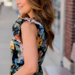 Blossoming Ruffle Accented Maxi Dress -Women's Clothing Store BB 9042 b460c8fa 9ab2 4094 873b 9f0cb3856806 924626