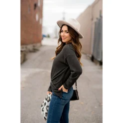 Button Down Long Sleeve Tee 22 Button Down Long Sleeve Tee -Women's Clothing Store BB 9050 8f7a630e 862d 4085 b1f4 ccc881947d97