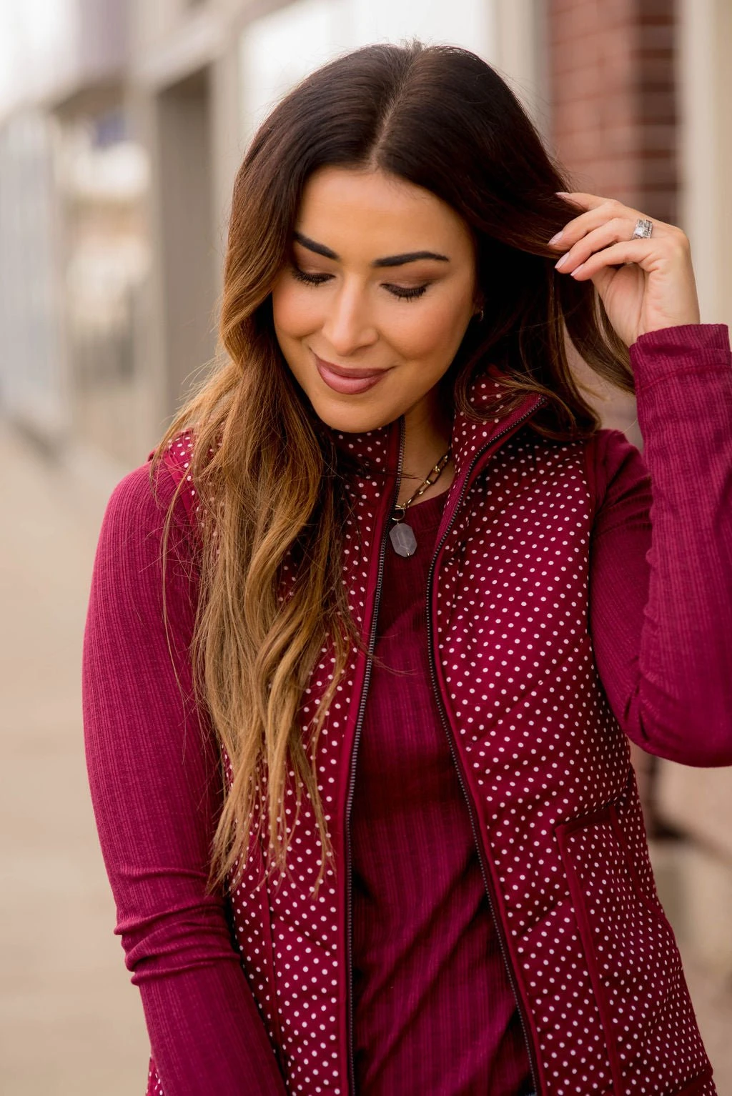 Solid Outlined Polka Dot Vest 18 Solid Outlined Polka Dot Vest - Image 18