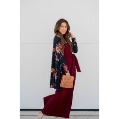 Floral Tunic Cardigan -Women's Clothing Store BB 9104 7f18ab4a b840 4b98 9e3c 250c28bc9eff