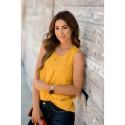 Slit Blouse Tank -Women's Clothing Store BB 9110 ca73eb6d 664b 4110 a1ab 7e35022423aa