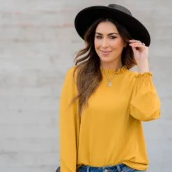 Classy Cinched Detail Blouse -Women's Clothing Store BB 9114 4040e6fb 1638 4c35 b176 dd3ce3b3401e 658552