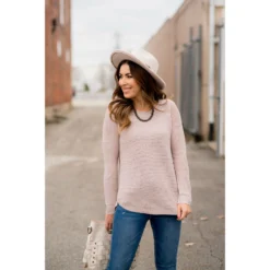 Side Slit Knit Sweater -Women's Clothing Store BB 9136 c7c2b1fb 0210 4edd 8e31 2508cf8f9c0e