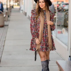 Basic Twisted Fringe Scarf -Women's Clothing Store BB 9145 b640a36e d8a5 419d b262 e6a140ae3410 609789