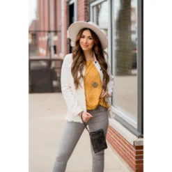 Feather Speckled Front Knot Tee 30 Feather Speckled Front Knot Tee -Women's Clothing Store BB 9146 e88846ee 8f25 4828 98c1 9c763e8c6f21