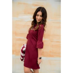 Flutter Sleeve Dress -Women's Clothing Store BB 9155 a328e1ba e179 40d7 a45c 3af622eba1fb
