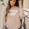 Pumpkin Please Graphic Crewneck