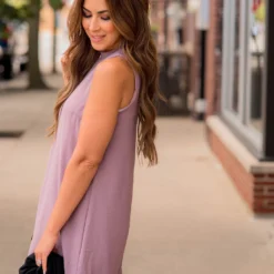 Sleeveless Keyhole Back Swing Dress -Women's Clothing Store BB 9174 a176fa18 c91e 4f49 a03f 1435a43bc497