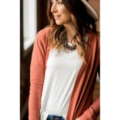 White Lace Sleeve Tee -Women's Clothing Store BB 9184