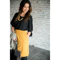 Bow Accent Blouse -Women's Clothing Store BB 9186