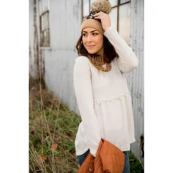 Cinched Sweater Tee -Women's Clothing Store BB 9203 acf55e77 6558 4afa a918 87833f8e70fc