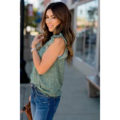 High Cinch Neck Burst Sleeve Tank -Women's Clothing Store BB 9262 801855b7 d012 467d 9111 77ad40d7dcc3