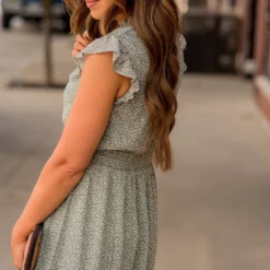 Dainty Daisies Ruched Top Cinched Dress -Women's Clothing Store BB 9301 14d80242 cafb 4055 b892 83a9f4333a88 501375