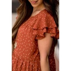 Short Sleeve Dash Patterned Blouse 33 Short Sleeve Dash Patterned Blouse -Women's Clothing Store BB 9334 c91811e8 508e 435f 9360 b011d8ff65a6