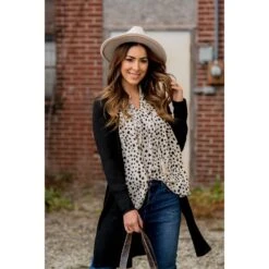 On-the-Go Cheetah Tie Blouse 22 On-the-Go Cheetah Tie Blouse -Women's Clothing Store BB 9339 7c785426 5727 4870 bc46 e1e3b849d858