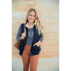 Sherpa Lined Vest -Women's Clothing Store BB 9404 460f9ab2 8b7f 4026 8e6b 183b99ff3e6b