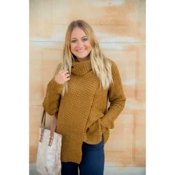 Double Side Button Wrap Cardigan -Women's Clothing Store BB 9459 736866