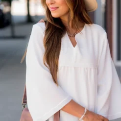 Bell Sleeve Peplum V Blouse 33 Bell Sleeve Peplum V Blouse -Women's Clothing Store BB 9470 617a1dfc 4b40 4f72 a1c9 4c8cd9399bc2 636292