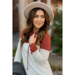 Solid Shoulder Striped Cowl Neck Sweatshirt 24 Solid Shoulder Striped Cowl Neck Sweatshirt -Women's Clothing Store BB 9517 2c8f1fae 3131 4f33 b0c6 065877a6459f