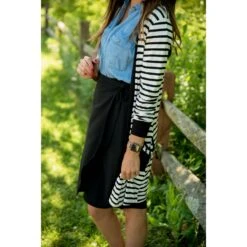 Faux Wrap Tie Skirt -Women's Clothing Store BB 9542 adea4ccb 50fb 4071 b48e dfc2ec2c5e95