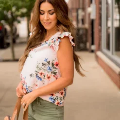 Elegant Floral Flutter Trim Tank 15 Elegant Floral Flutter Trim Tank -Women's Clothing Store BB 9543 991e185a 90c5 466d 8cbc 8c3a564f09e5 323008