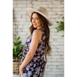 Ruffle Floral Peplum Tank -Women's Clothing Store BB 9543 d7555efc a06d 40fd a4d5 a224ba23e72c