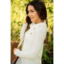 Two Button Side Sweater -Women's Clothing Store BB 9549 2a89d553 de4a 43fa aaeb d2416aa850f2