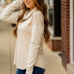 So Soft Ribbed Sleeve Cowl Neck -Women's Clothing Store BB 9556 6f2e11f3 8f95 49ef 965d ed37b6463bbe 825832