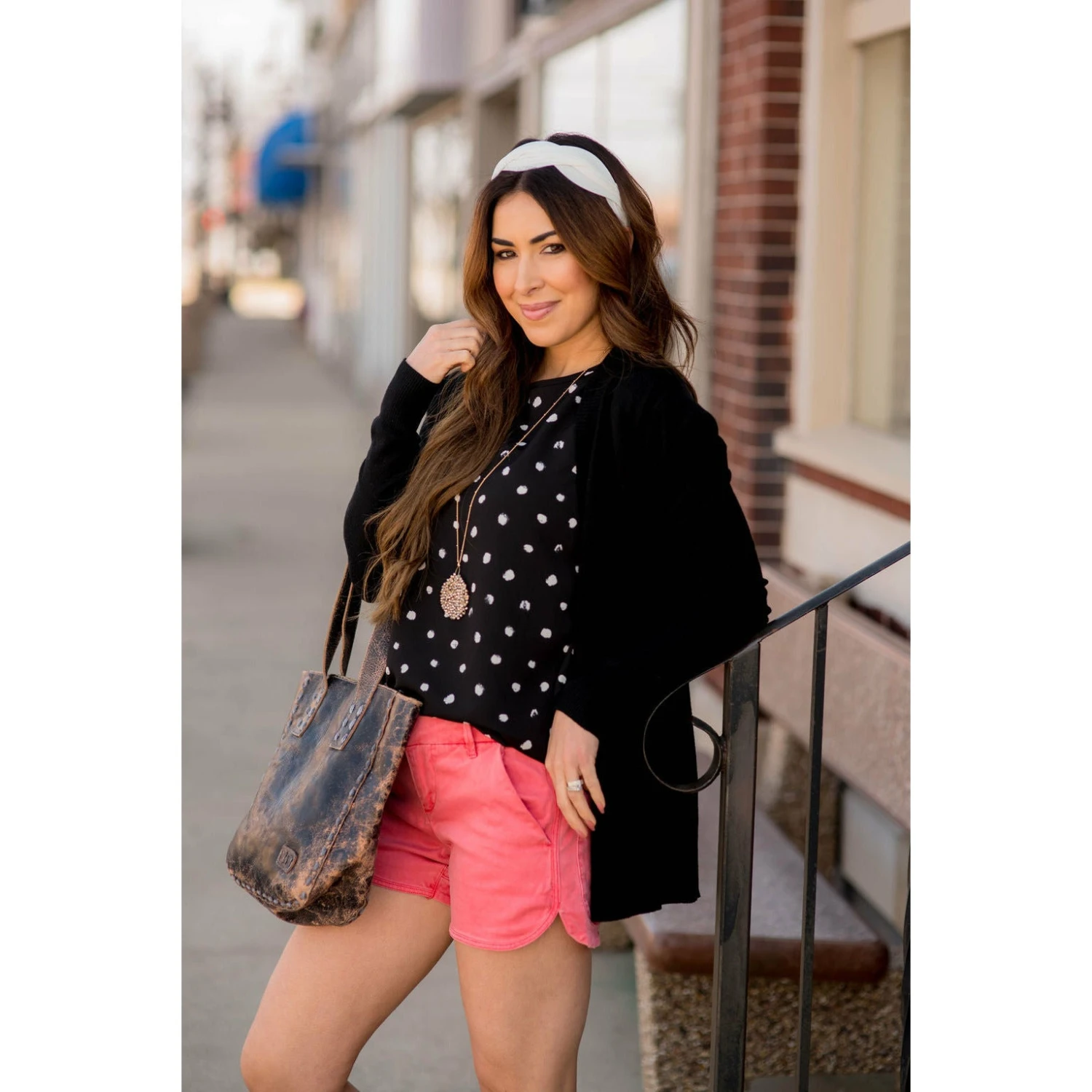 Brushed Dot Flutter Trim Tee 5 Brushed Dot Flutter Trim Tee - Image 5