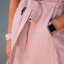 Dressy Ruffle Trim Tie Waist Dress -Women's Clothing Store BB 9612 db20a9ec 763f 473c 92f0 f9f9f4ec8f55 811229