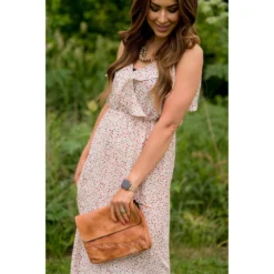 Dottie Ruffle Side Slit Maxi -Women's Clothing Store BB 9682 c8e6436a 2882 4b53 85d7 31620a5dc29d