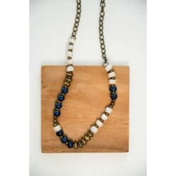 Bel Koz Mixed Ivory Single Clay Necklace -Women's Clothing Store BB 9685 8ec76090 3e61 4668 b9da 49371dab68e9