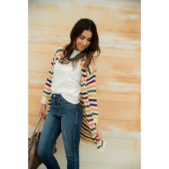 Multi Color Striped Cardigan 22 Multi Color Striped Cardigan -Women's Clothing Store BB 9704 9a05afec e7a6 4fc0 ae06 95191eabd85c
