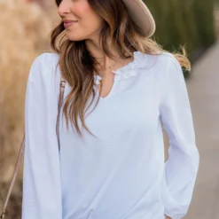 Long Sleeve Ruffle Neck Dressy Blouse 23 Long Sleeve Ruffle Neck Dressy Blouse -Women's Clothing Store BB 9729 a6fe0719 0a44 4053 bac8 a7093aab0a39 611005