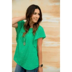 Lace Squared Blouse -Women's Clothing Store BB 9738 e3768932 2c2b 4cdf b075 ee0f45072e74 777428