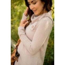 Two Button Side Sweater -Women's Clothing Store BB 9752 243a2afc a231 4128 a493 de3562f864c0