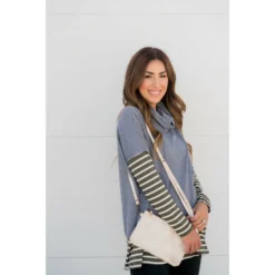 Cowl Neck Accent Tunic Sweatshirt -Women's Clothing Store BB 9808 7ff30b31 a901 4b16 8340 9e07b91245bc