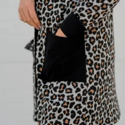 Mini Leopard Solid Trim Tunic Cardigan 21 Mini Leopard Solid Trim Tunic Cardigan -Women's Clothing Store BB 9816 b80826e8 a9e4 4119 979e bd672a740c55 374275