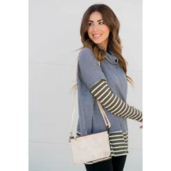 Cowl Neck Accent Tunic Sweatshirt -Women's Clothing Store BB 9818 0c209a62 f849 40a0 95e9 fffa800d30ab