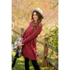 Simple Tie Sweater Dress -Women's Clothing Store BB 9821 5fa0e54c 157d 47f0 a6e0 a3b1db77b954