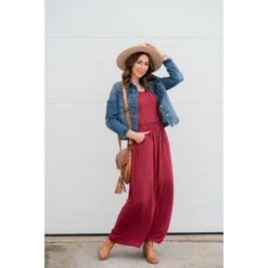 Solid Maxi Pocket Dress -Women's Clothing Store BB 9874 86db14e1 20be 4a3f 97c0 0b36164eb8ad