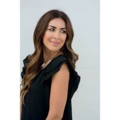 Duo Flutter Sleeve Tank Blouse -Women's Clothing Store BB 9879 a37424cc 880b 428e 9f34 2c4108eecbca