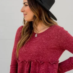 Cinched Sweater Tee -Women's Clothing Store BB 9912 f612e779 f89e 41a3 bb52 3dff720a0370 916195