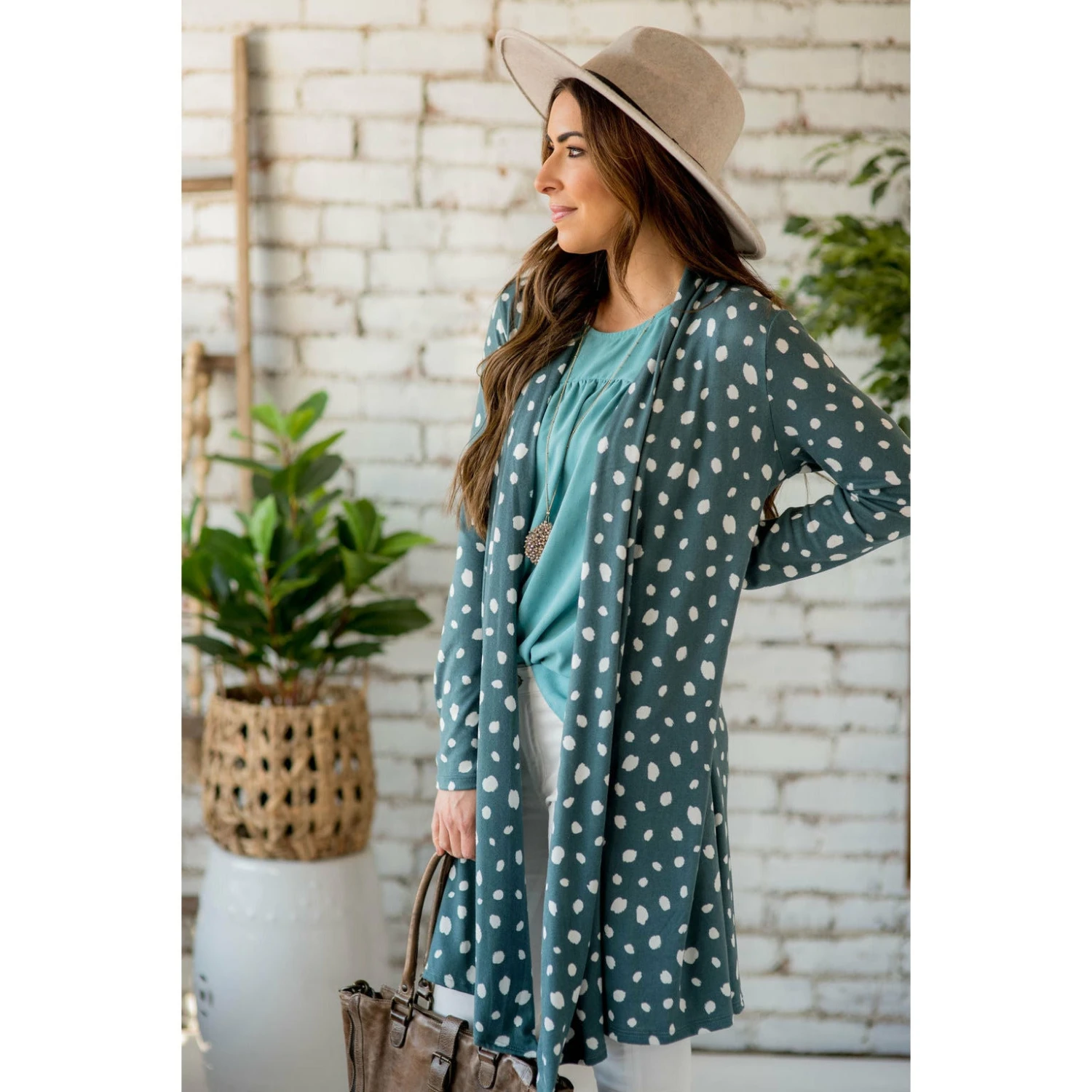 Flowy Lightweight Cheetah Tunic Cardigan 2 Flowy Lightweight Cheetah Tunic Cardigan - Image 2